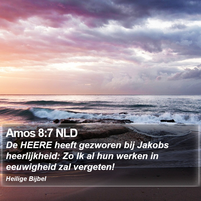 Amos 8:7 NLD Bible Study