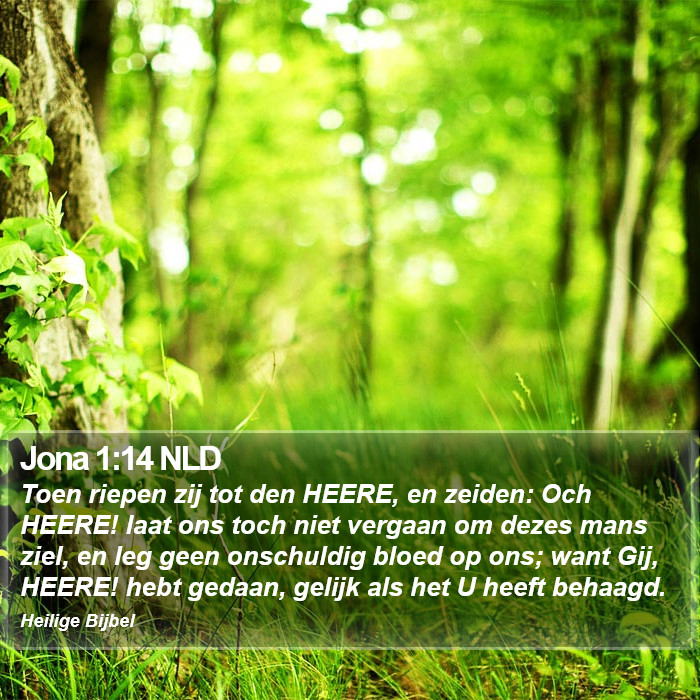 Jona 1:14 NLD Bible Study