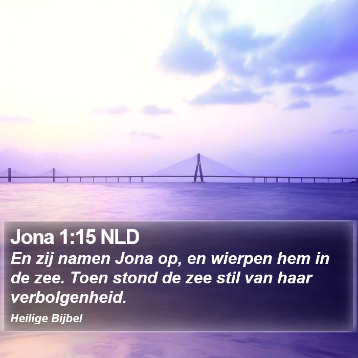 Jona 1:15 NLD Bible Study