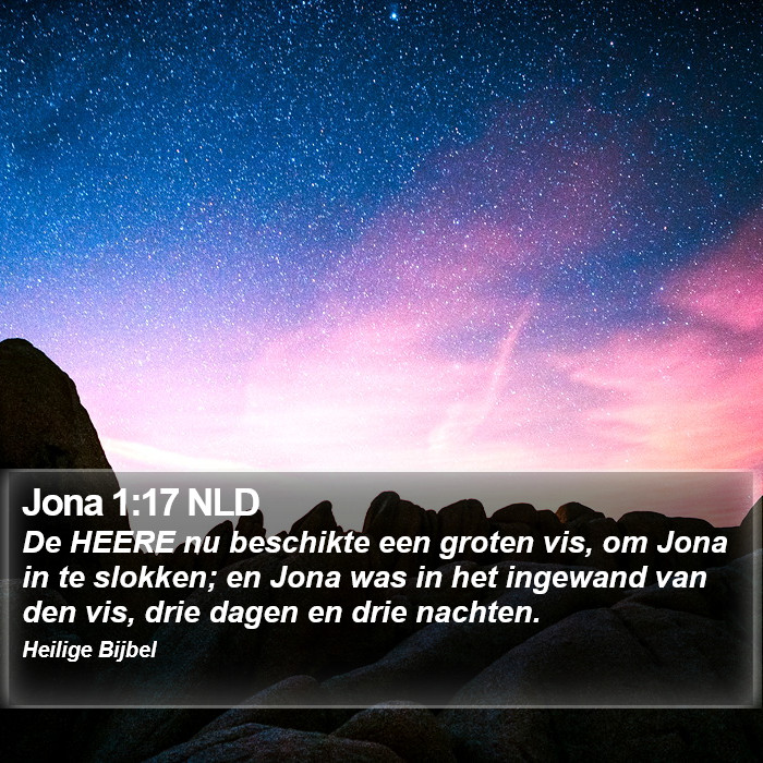 Jona 1:17 NLD Bible Study