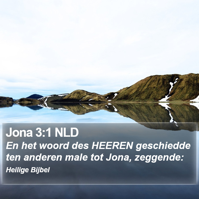 Jona 3:1 NLD Bible Study