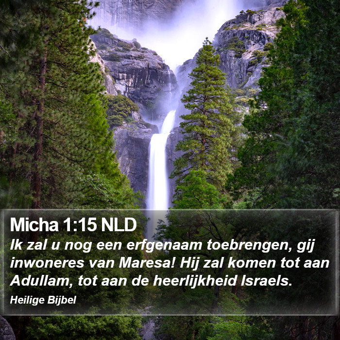 Micha 1:15 NLD Bible Study