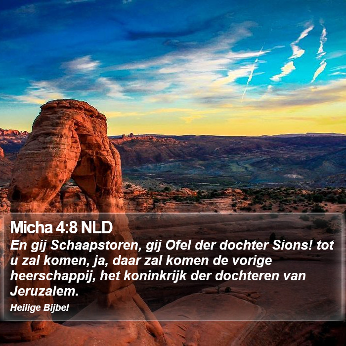 Micha 4:8 NLD Bible Study