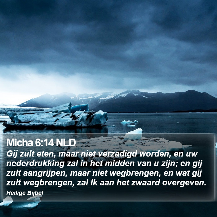 Micha 6:14 NLD Bible Study