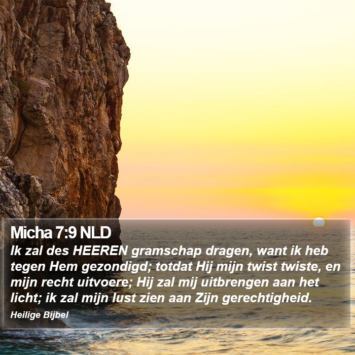 Micha 7:9 NLD Bible Study