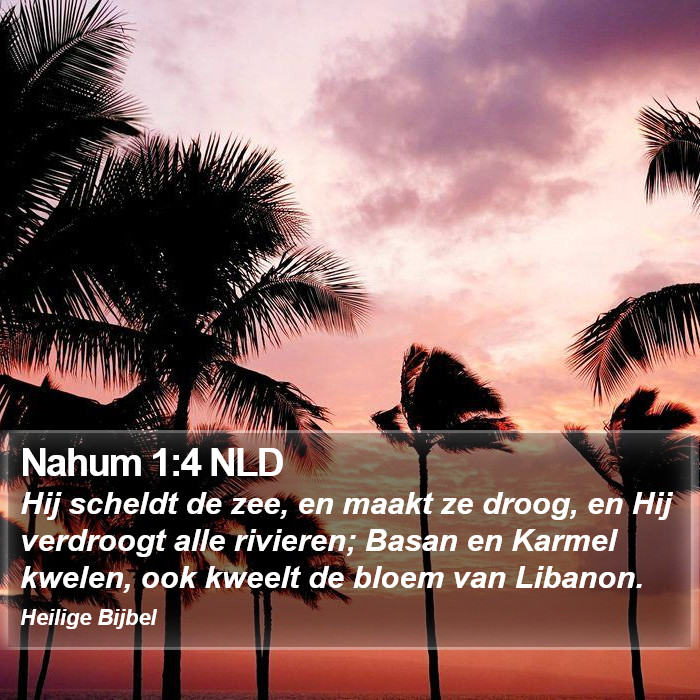 Nahum 1:4 NLD Bible Study