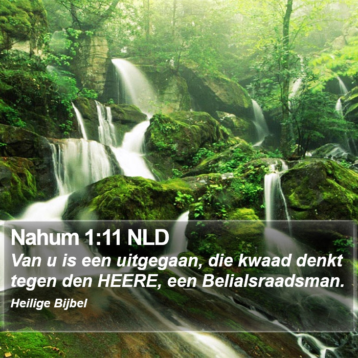 Nahum 1:11 NLD Bible Study