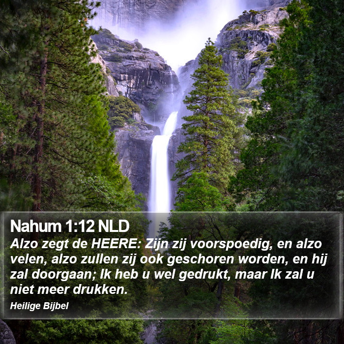 Nahum 1:12 NLD Bible Study