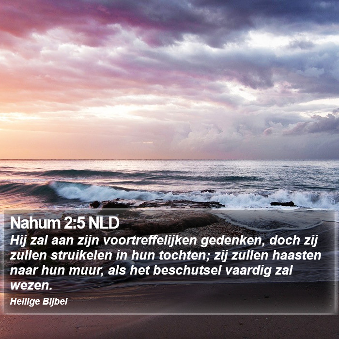 Nahum 2:5 NLD Bible Study