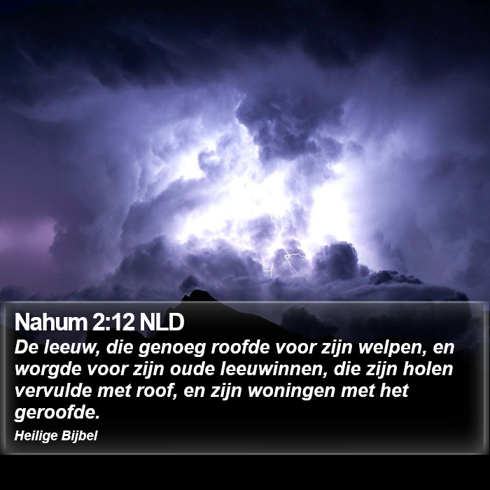 Nahum 2:12 NLD Bible Study