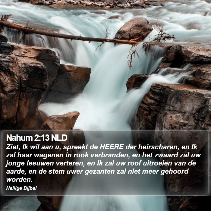 Nahum 2:13 NLD Bible Study