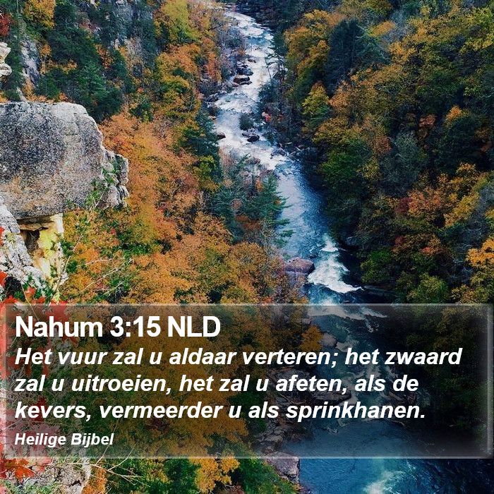 Nahum 3:15 NLD Bible Study