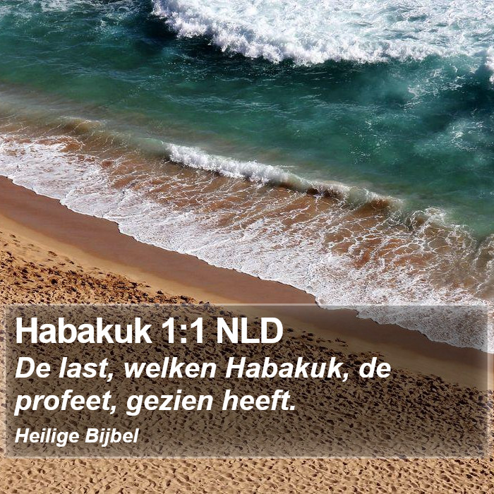 Habakuk 1:1 NLD Bible Study