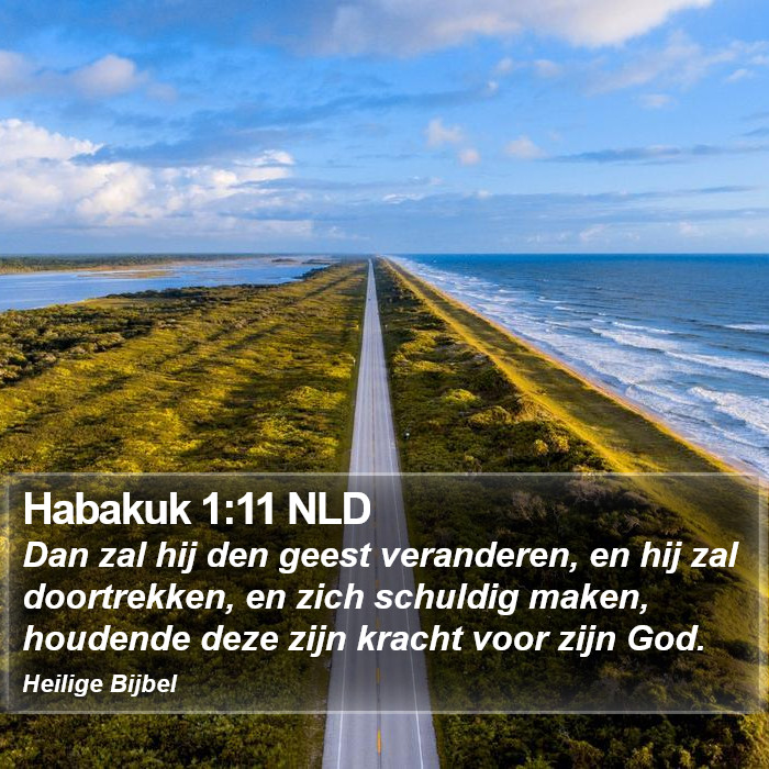 Habakuk 1:11 NLD Bible Study