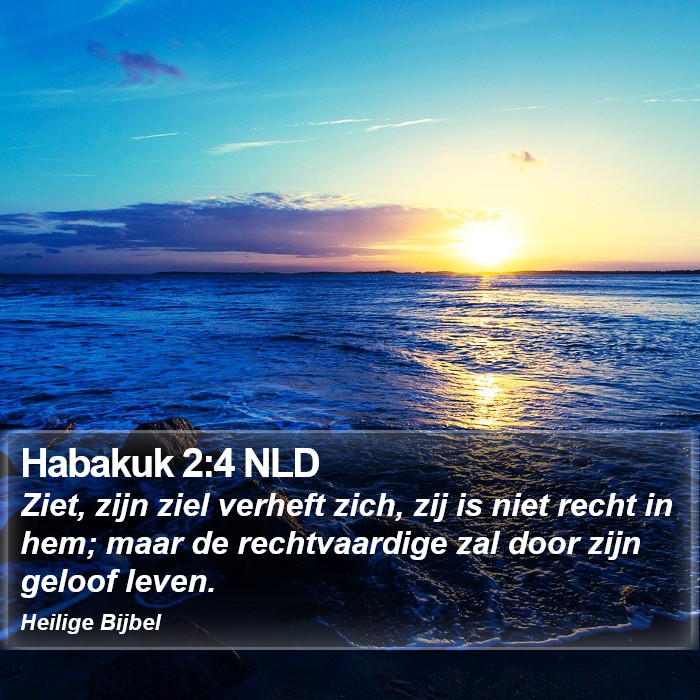 Habakuk 2:4 NLD Bible Study