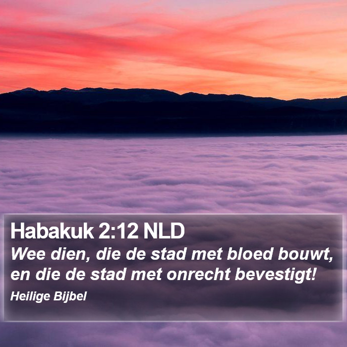 Habakuk 2:12 NLD Bible Study
