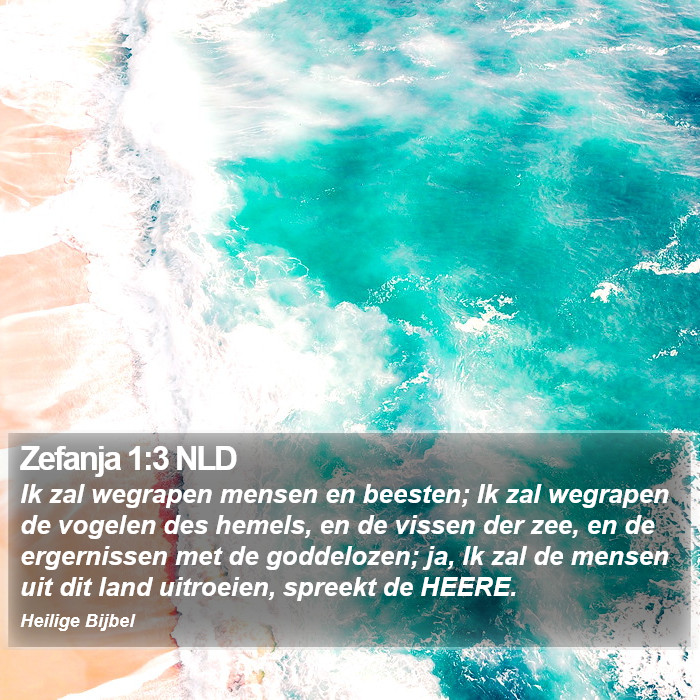 Zefanja 1:3 NLD Bible Study