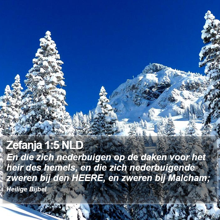 Zefanja 1:5 NLD Bible Study