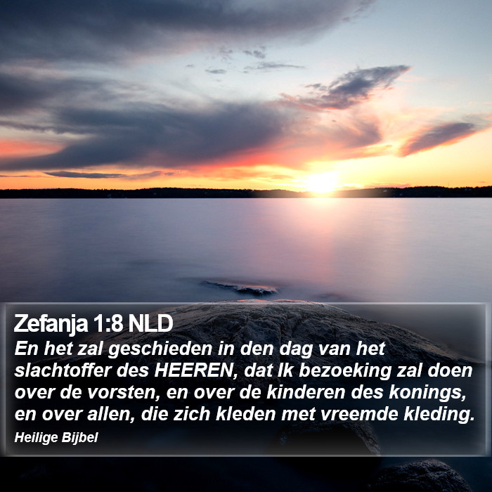 Zefanja 1:8 NLD Bible Study