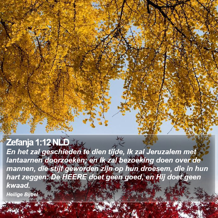 Zefanja 1:12 NLD Bible Study