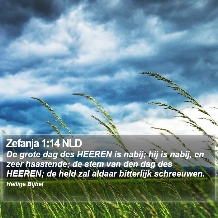 Zefanja 1:14 NLD Bible Study