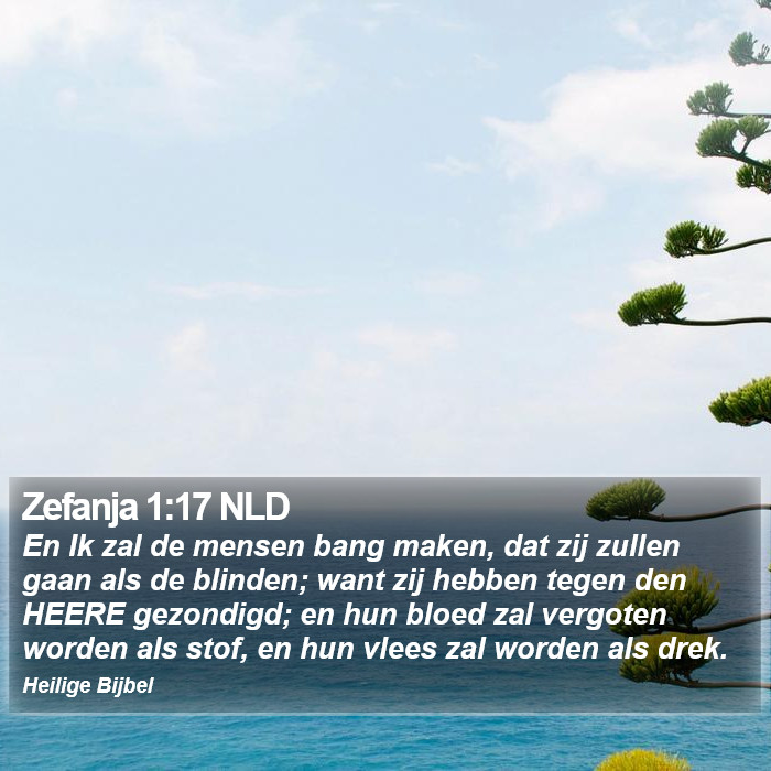 Zefanja 1:17 NLD Bible Study