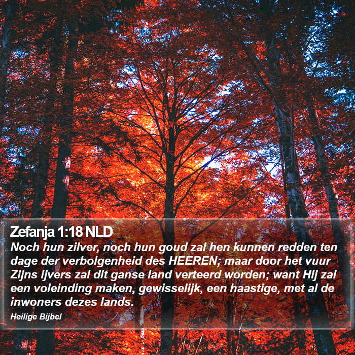 Zefanja 1:18 NLD Bible Study