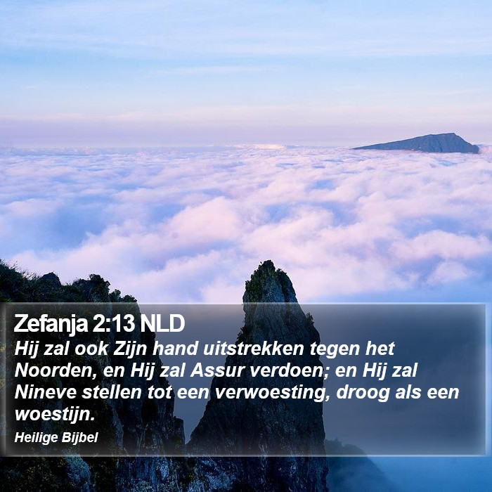 Zefanja 2:13 NLD Bible Study