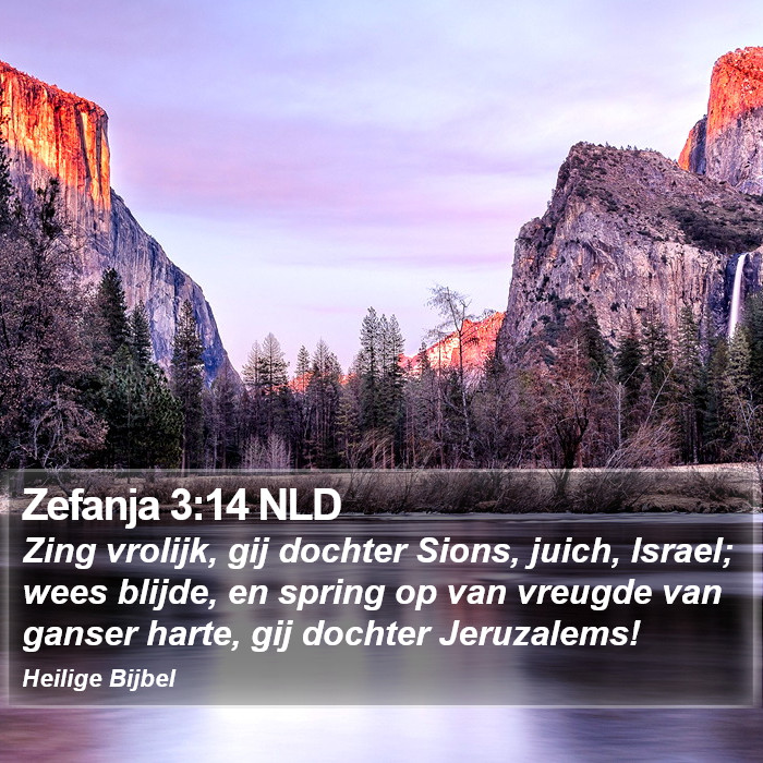 Zefanja 3:14 NLD Bible Study