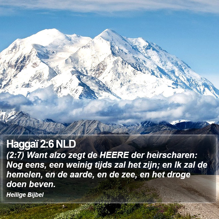 Haggaï 2:6 NLD Bible Study