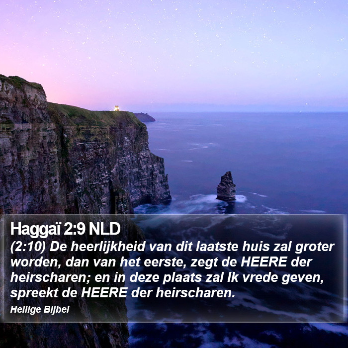 Haggaï 2:9 NLD Bible Study