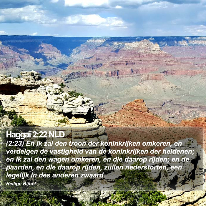 Haggaï 2:22 NLD Bible Study