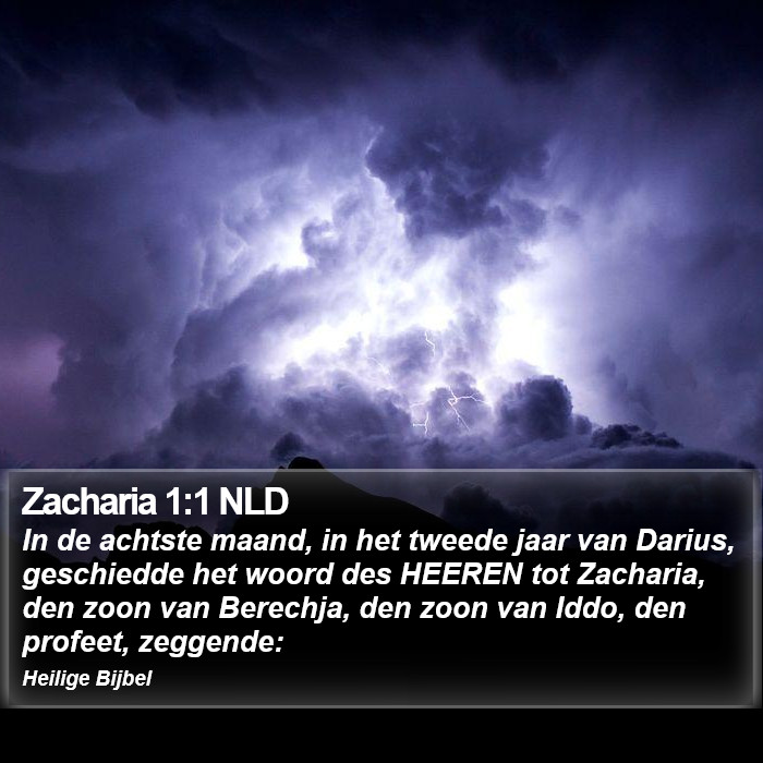 Zacharia 1:1 NLD Bible Study