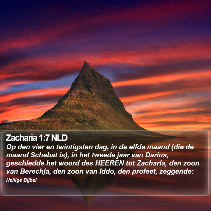 Zacharia 1:7 NLD Bible Study