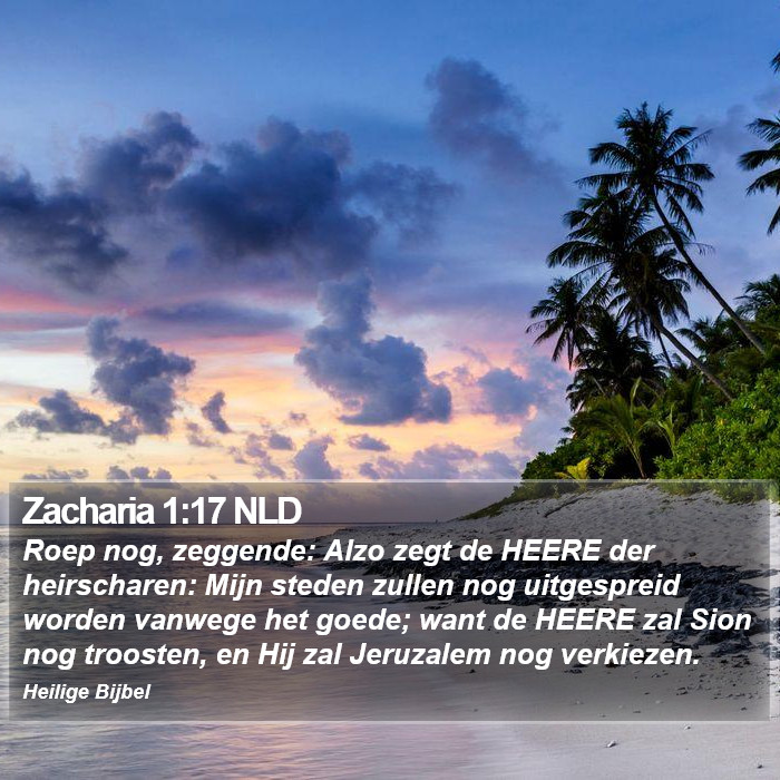 Zacharia 1:17 NLD Bible Study