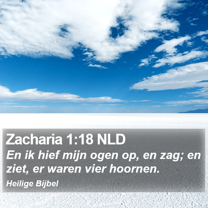 Zacharia 1:18 NLD Bible Study