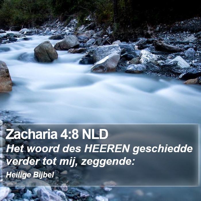 Zacharia 4:8 NLD Bible Study