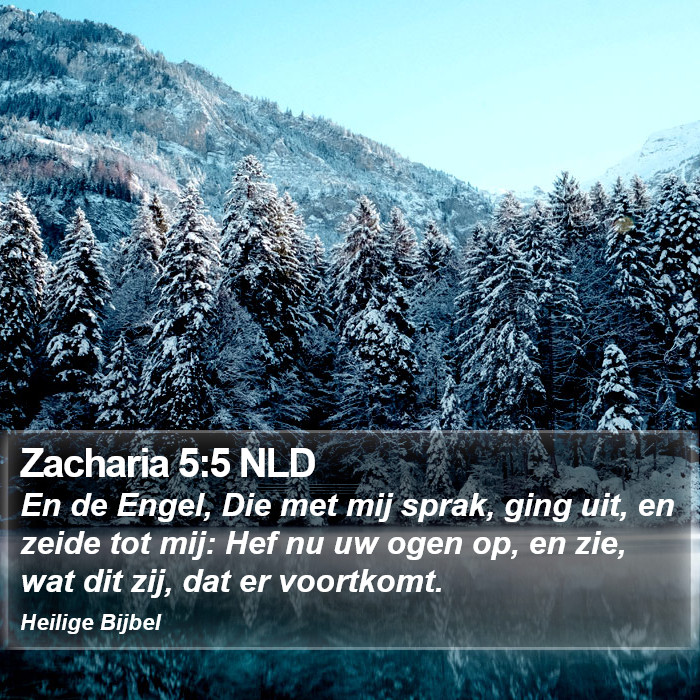 Zacharia 5:5 NLD Bible Study