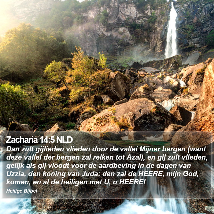 Zacharia 14:5 NLD Bible Study