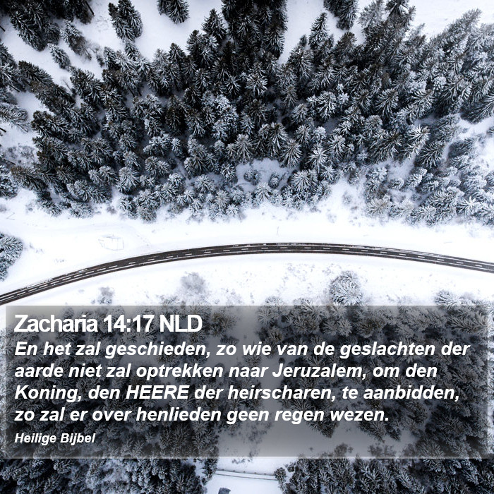 Zacharia 14:17 NLD Bible Study