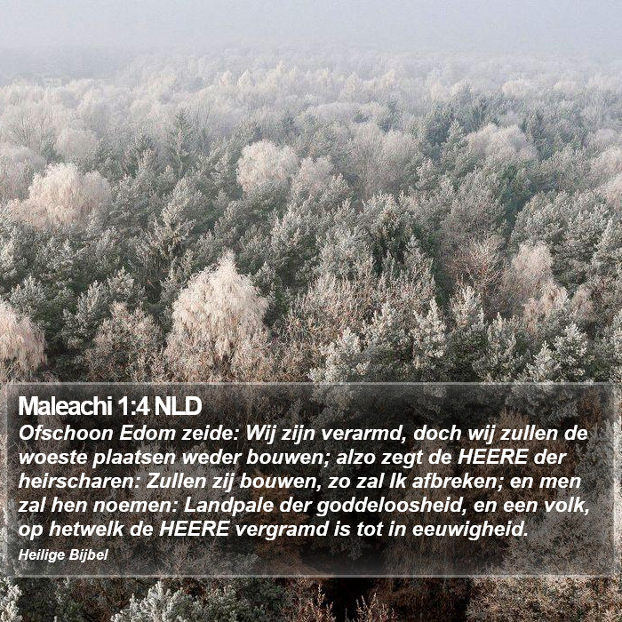 Maleachi 1:4 NLD Bible Study