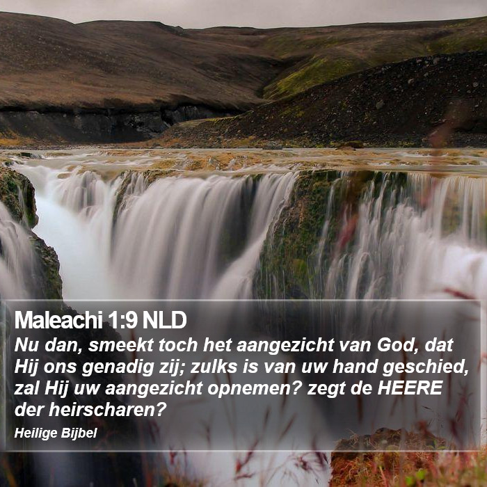 Maleachi 1:9 NLD Bible Study