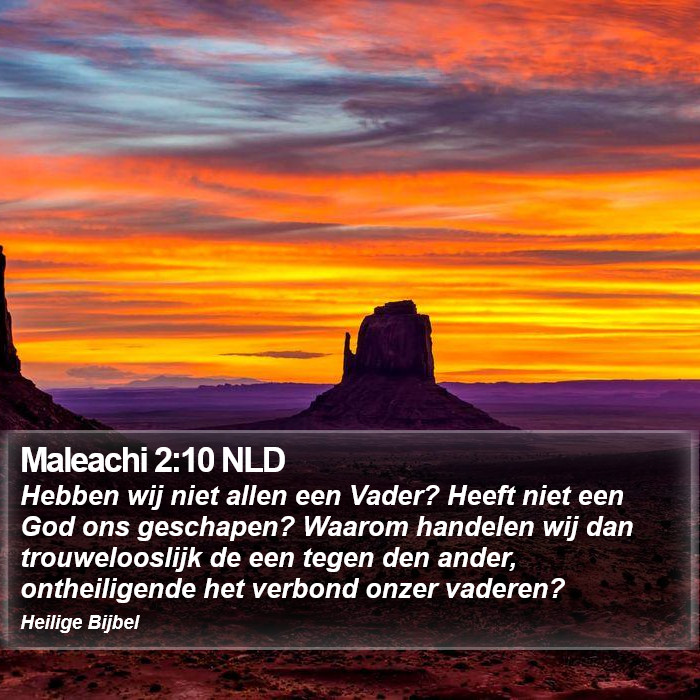 Maleachi 2:10 NLD Bible Study