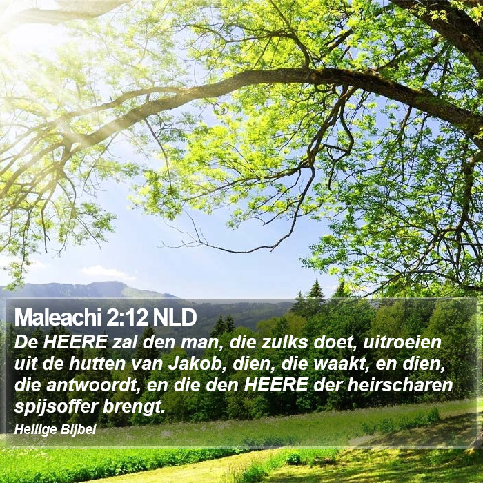 Maleachi 2:12 NLD Bible Study