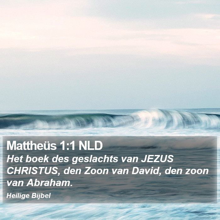 Mattheüs 1:1 NLD Bible Study