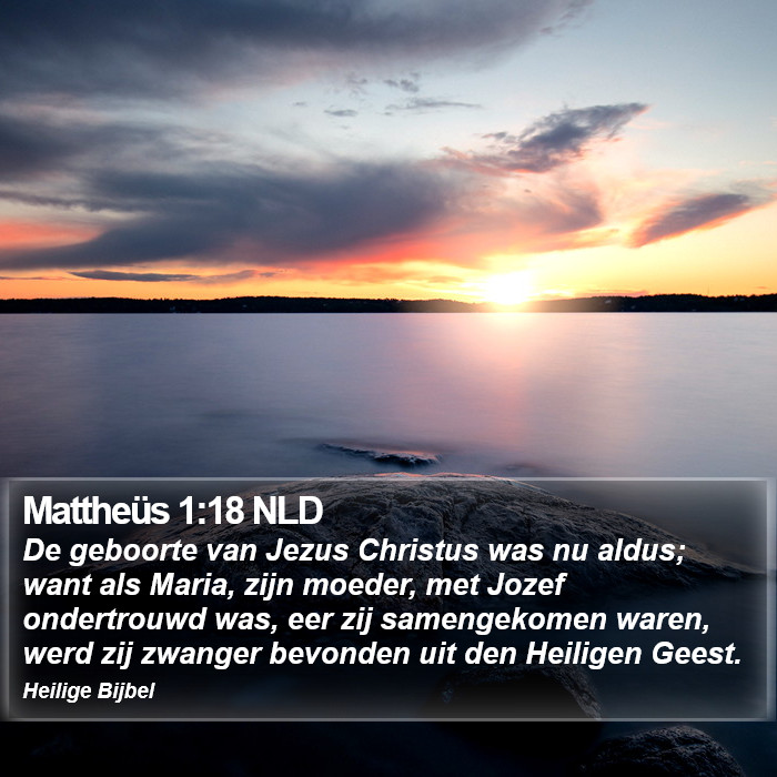 Mattheüs 1:18 NLD Bible Study