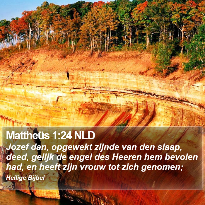 Mattheüs 1:24 NLD Bible Study