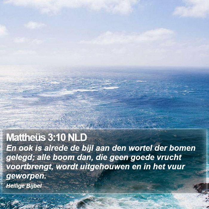 Mattheüs 3:10 NLD Bible Study