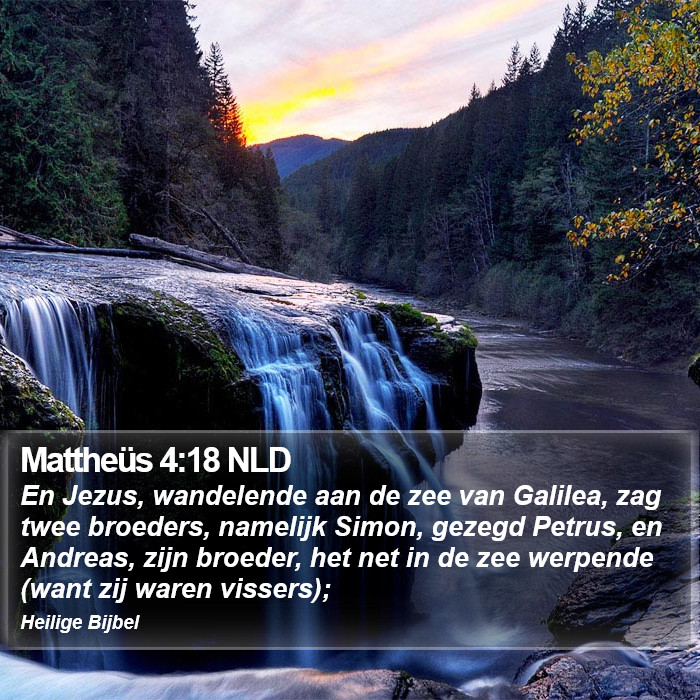 Mattheüs 4:18 NLD Bible Study