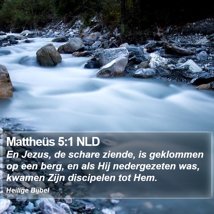 Mattheüs 5:1 NLD Bible Study